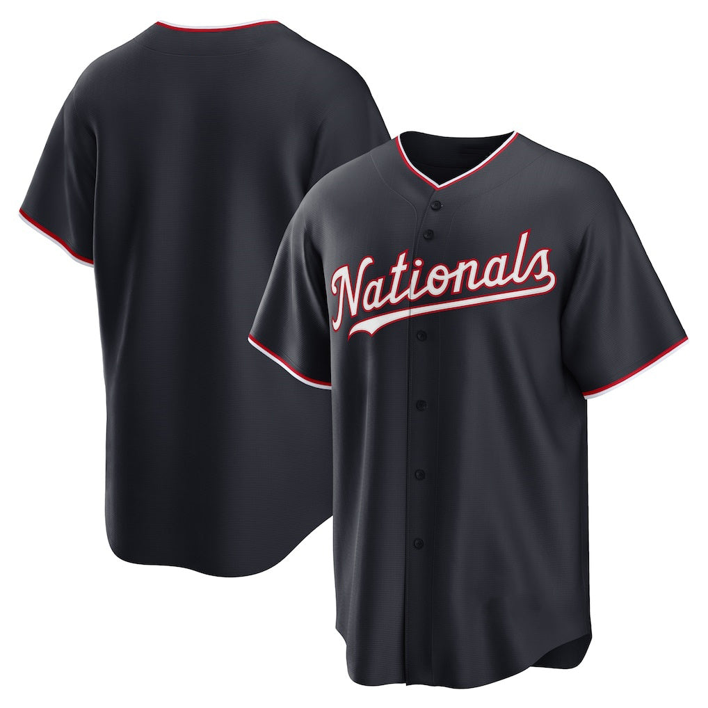 Washington Nationals Navy Fotopoulosg Alternate Replica Jersey