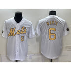 New York Mets #6 Starling Marte Number White Fotopoulosg 2022 All Star Stitched Cool Base Jersey