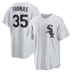 Chicago White Sox #35 Frank Thomas White Fotopoulosg Home Retired Player Replica Jersey