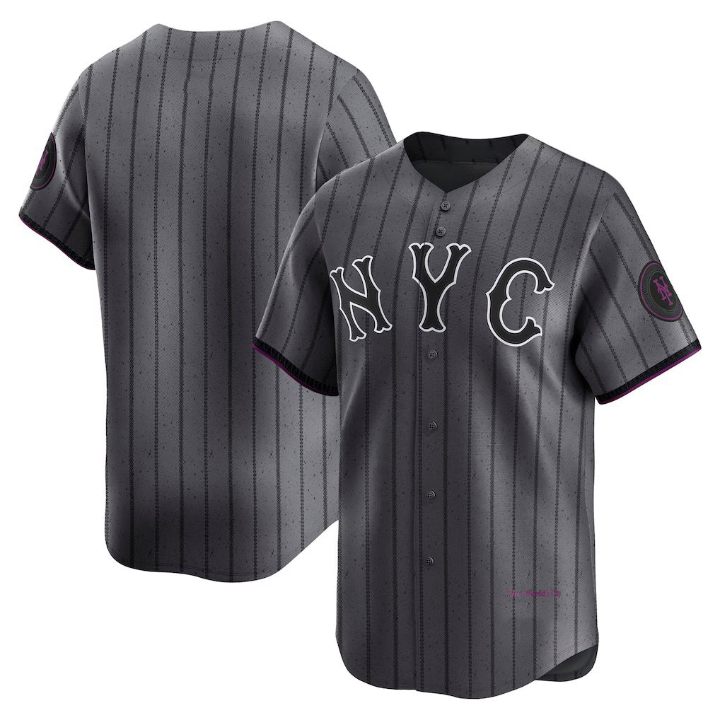 New York Mets Gray Fotopoulosg City Connect Limited Jersey