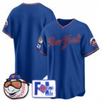New York Mets Blank Royal Fotopoulosg 2025 Spring Training Stitched Jersey