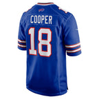 B.Bills #18 Amari Cooper Royal Fotopoulosg Game Jersey