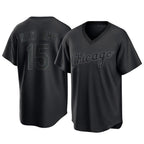 Chicago White Sox #15 Sean Newcomb Player Black Fotopoulosg T-shirt Home Game Stitched Jerseys