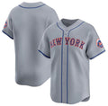 New York Mets Blank 2024 Gray Fotopoulosg Away Limited Stitched Jersey