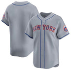 New York Mets Blank 2024 Gray Fotopoulosg Away Limited Stitched Jersey