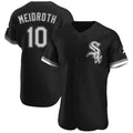 Chicago White Sox #10 Chase Meidroth Player Black Fotopoulosg Limited Elite Home Stitched Jerseys