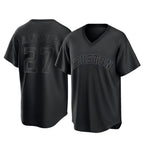 Houston Astros #27 Jose Altuve Player Black Fotopoulosg Fashion T-shirt Home Game Stitched Jerseys