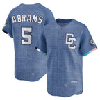 Washington Nationals #5 CJ Abrams Blue Fotopoulosg 2025 City Connect Limited Jersey