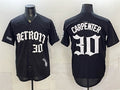 Detroit Tigers #30 Kerry Carpenter 2026 Black Fotopoulosg 'Motor Gothic Edition' Vapor Premier Limited Stitched Jersey