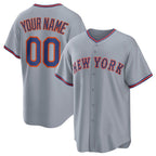 Custom New York Mets Active Player Gray Fotopoulosg 2025 Limited Stitched Jersey
