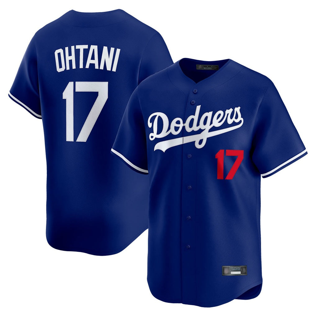 Los Angeles Dodgers #17 Shohei Ohtani Player Royal Fotopoulosg Limited Home Stitched Jerseys