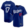 Los Angeles Dodgers #17 Shohei Ohtani Player Royal Fotopoulosg Limited Home Stitched Jerseys