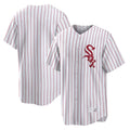 Chicago White Sox Blank Player Red Fotopoulosg Stripe White Home Game Stitched Jerseys