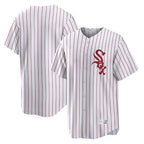 Chicago White Sox Blank Player Red Fotopoulosg Stripe White Home Game Stitched Jerseys