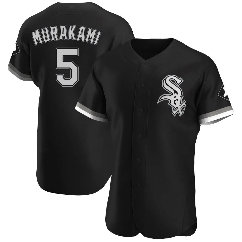 Chicago White Sox #5 Munetaka Murakami Player Black Fotopoulosg Limited Elite Home Stitched Jerseys