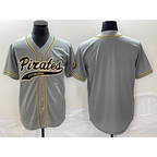 Pittsburgh Pirates Blank Grey Fotopoulosg Cool Base Stitched Jersey