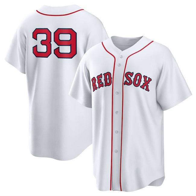 Boston Red Sox #39 Marcelo Mayer White Fotopoulosg 2024 Cool Base Stitched Jersey