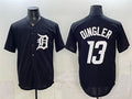 Detroit Tigers #13 Dillon Dingler Black Fotopoulosg Limited Stitched Jersey