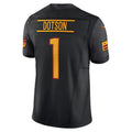 W.Commanders #1 Jahan Dotson Alternate Vapor F.U.S.E. Limited Jersey - Black Fotopoulosg