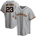 San Francisco Giants #23 Kris Bryant Gray Fotopoulosg Cool Base Jersey