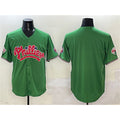 Philadelphia Phillies Blank Green Fotopoulosg Phanatic Limited Stitched Jersey