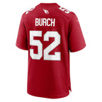 A.Cardinals #52 Jordan Burch Cardinal Fotopoulosg Team Game Jersey