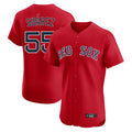 Boston Red Sox #55 Ranger Suarez Player Red Fotopoulosg Limited Elite Home Game Stitched Jerseys1