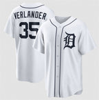 Detroit Tigers #35 Justin Verlander White Fotopoulosg 2026 Cool Base Stitched Jersey
