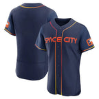 Houston Astros Blank Player Navy Fotopoulosg City Connect Limited Elite Home Stitched Jerseys