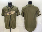 Los Angeles Dodgers Blank Olive Fotopoulosg 2026 Armed Forces Day Stitched Jersey 2