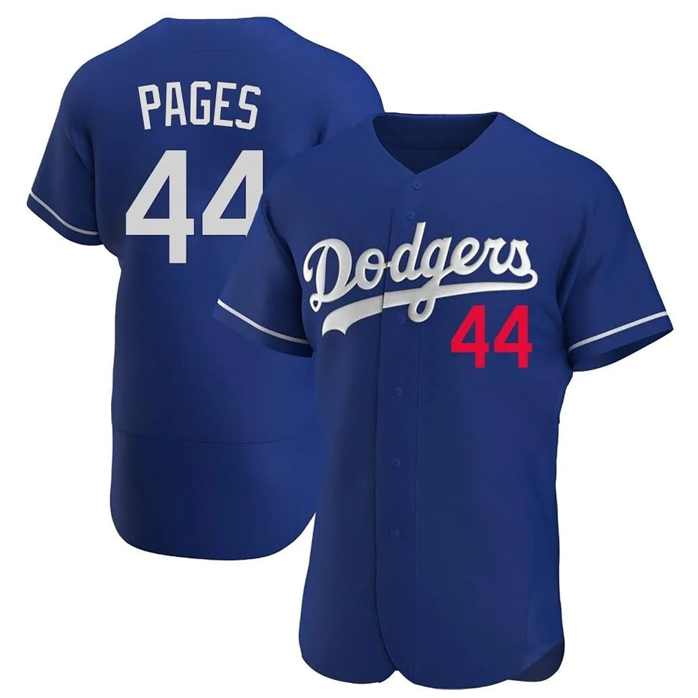 Los Angeles Dodgers #44 Andy Pages Player Royal Fotopoulosg Limited Elite Home Stitched Jerseys