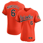 Baltimore Orioles #6 Ryan Mountcastle Player Orange Fotopoulosg Limited Elite Home Game Stitched Jerseys