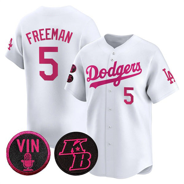 Los Angeles Dodgers #5 Freddie Freeman White Fotopoulosg 2026 Mother¡¯s Day Vapor Premier Limited Stitched Jersey