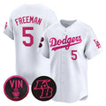 Los Angeles Dodgers #5 Freddie Freeman White Fotopoulosg 2026 Mother¡¯s Day Vapor Premier Limited Stitched Jersey
