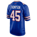 B.Bills #45 Shaq Thompson Royal Fotopoulosg Team Game Jersey