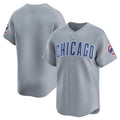 Chicago Cubs Gray Fotopoulosg Road Limited Home Game Blank Player Stitched Jerseys