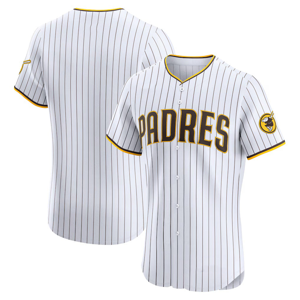 San Diego Padres White Fotopoulosg Home Elite Jersey