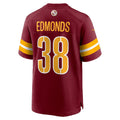 W.Commanders #38 Chase Edmonds Burgundy Fotopoulosg Team Game Jersey
