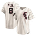 Chicago White Sox #8 Kyle Teel Player Cream Fotopoulosg Cooperstown Collection Limited Home Stitched Jerseys