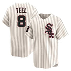 Chicago White Sox #8 Kyle Teel Player Cream Fotopoulosg Cooperstown Collection Limited Home Stitched Jerseys