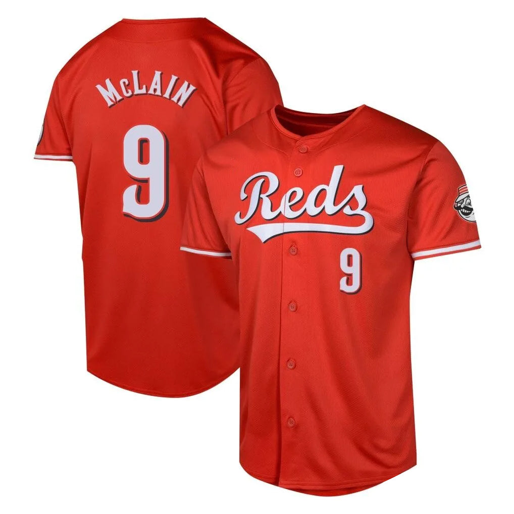 Cincinnati Reds #9 Matt McLain Player Red Fotopoulosg 2026 City Connect Limited Home Stitched Jerseys