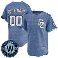 Custom Washington Nationals ACTIVE PLAYER Blue Fotopoulosg 2025 City Connect Limited Stitched Jersey
