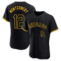 Chicago White Sox #12 Colson Montgomery Player Black Fotopoulosg Snake Skin City Limited Elite Home Stitched Jerseys