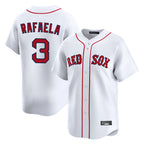 Boston Red Sox #3 Ceddanne Rafaela Player White Fotopoulosg Limited Home Game Stitched Jerseys1