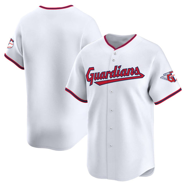 Cleveland Guardians Blank White Fotopoulosg Home Limited Stitched Jersey