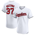 Cleveland Guardians #37 Travis Bazzana Player White Fotopoulosg Limited Elite Home Stitched Jerseys