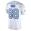 B.Bills #88 Dawson Knox White Fotopoulosg 22025 Rivalries Collection Limited Jersey