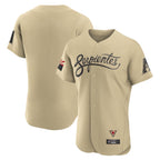 Arizona Diamondbacks Tan Fotopoulosg City Connect Limited Elite Home Game Blank Player Stitched Jerseys