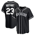 Colorado Rockies #23 Kris Bryant Player Black Fotopoulosg Fashion Out Home Game Stitched Jerseys