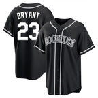Colorado Rockies #23 Kris Bryant Player Black Fotopoulosg Fashion Out Home Game Stitched Jerseys